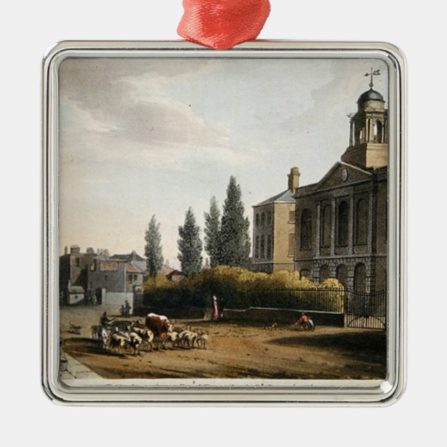 Tottenham Court Road Turnpike Metal Tree Decoration (Front)