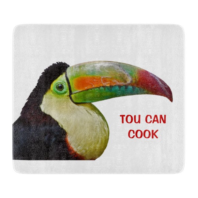 Tou Can Cook Rectangular Cutting Board (Front)