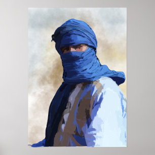 Touareg in Blug Poster