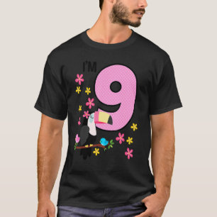 Toucan 9th Birthday 9 Year Old Birthday Girl Tropi T-Shirt