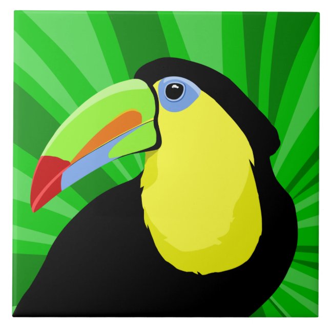 Toucan Art Tile (Front)