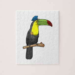 Toucan as Police officer Police Jigsaw Puzzle
