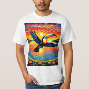 Toucan at sunset T-Shirt