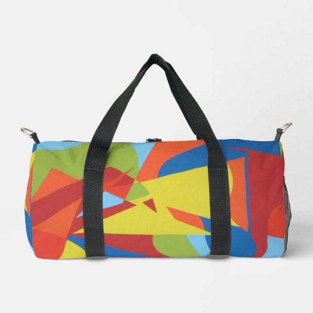 Toucan Beak Abstract Duffel Bag (Front)