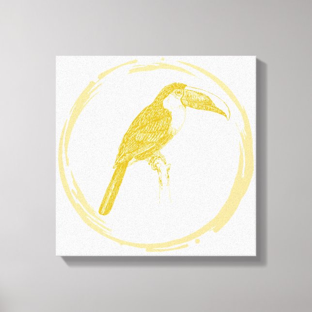 Toucan Bird Canvas Print (Front)