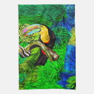 Toucan Bird Kitchen Towel