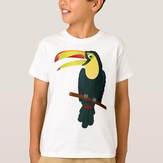 toucan, bird, nature T-Shirt (Front)