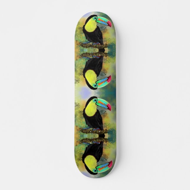 Toucan Bird Skateboard Toco (Front)