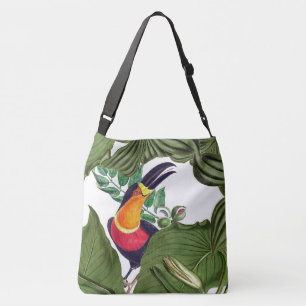 Toucan Birds Wildlife Animals Leaves Tote Bag