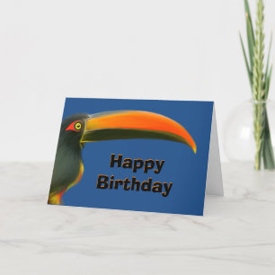 Toucan Birthday Card