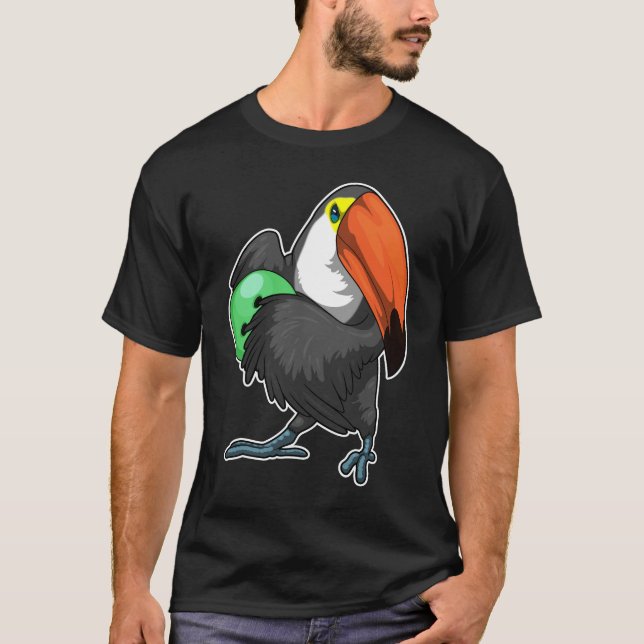 Toucan Bowling Bowling ball T-Shirt (Front)