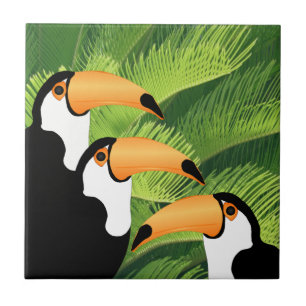 Toucan Ceramic Tile