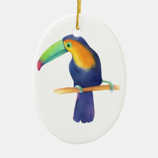 Toucan Ceramic Tree Decoration