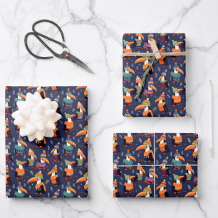 Toucan Christmas Wrapping Paper