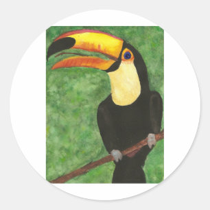 Toucan Classic Round Sticker