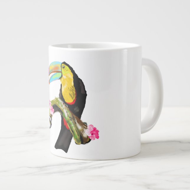 Toucan Coffee Mug Beautiful Toco Bird (Front Right)