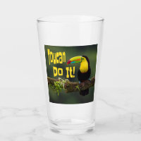 Toucan Do It! Colourful Bird Motivational Funny Pu