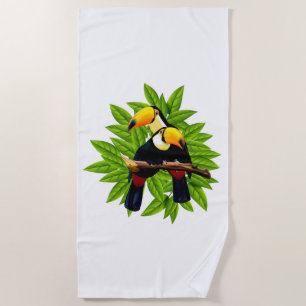Toucan Duo Beach Towel