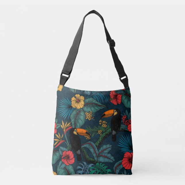 Toucan garden 2 crossbody bag (Front)
