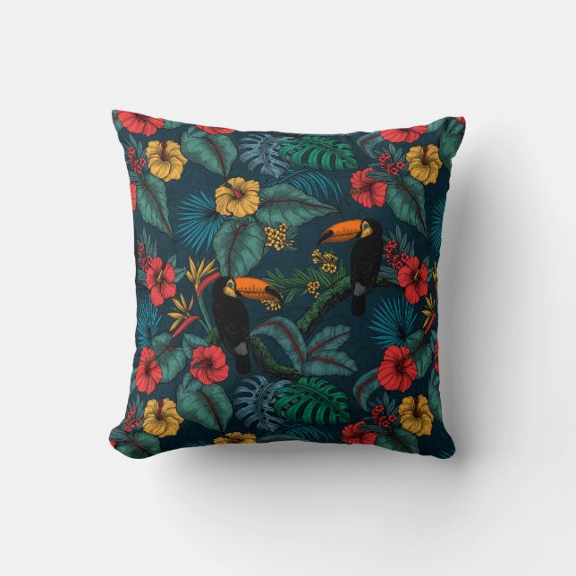 Toucan garden 2 cushion (Front)