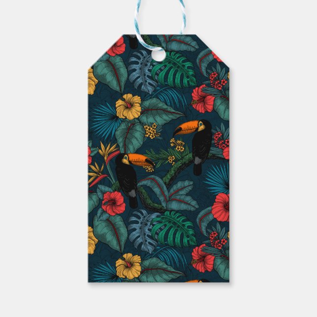 Toucan garden 2 gift tags (Front)