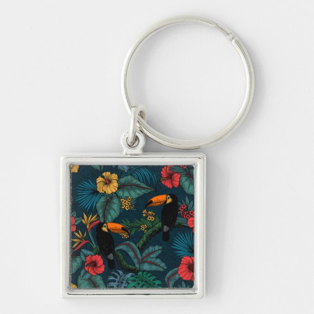 Toucan garden 2 key ring (Front)