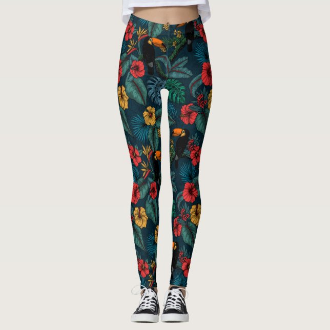 Toucan garden 2 leggings (Front)