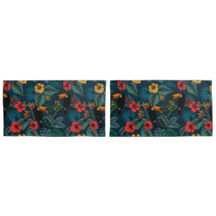 Toucan garden 2 pillowcase