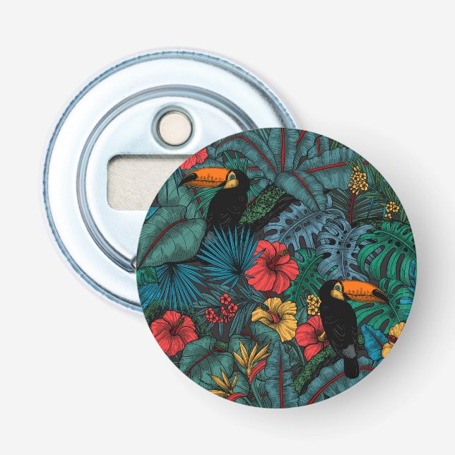 Toucan garden bottle opener (Front)