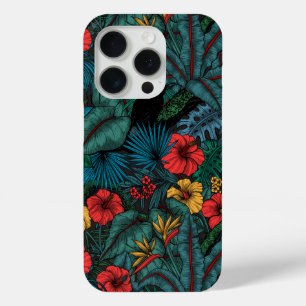 Toucan garden iPhone 15 pro case