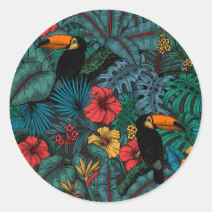 Stickers Jungle: Toucan