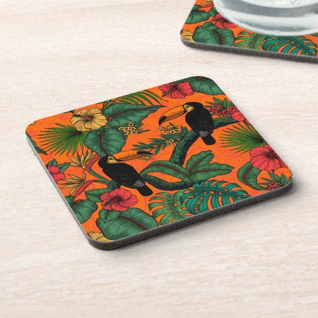 Toucan garden coaster (Left Side)