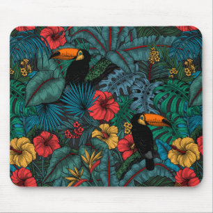 Toucan garden mouse mat