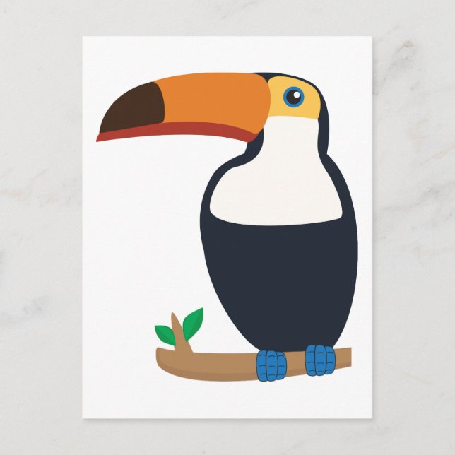 Toucan Holiday Postcard (Front)