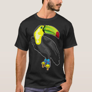 Toucan Inline skating Roller skates T-Shirt