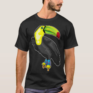 Toucan Inline skating Roller skates T-Shirt