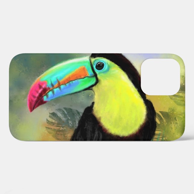 Toucan iPhone Case (Back (Horizontal))