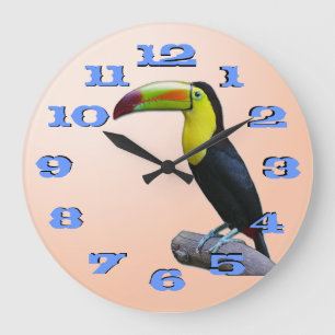 Toucan Large Clock