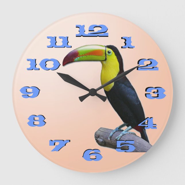 Toucan Large Clock (Front)