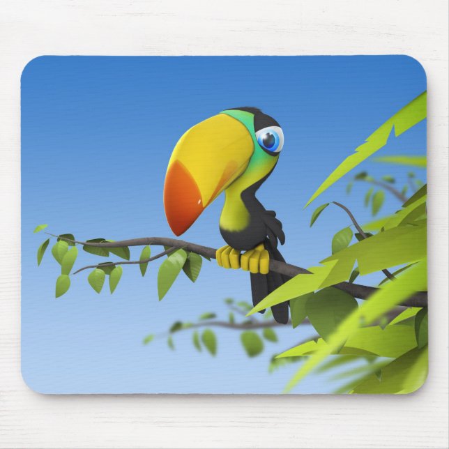 toucan mouse mat (Front)