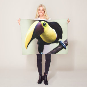 Toucan of Costa Rica Fleece Blanket