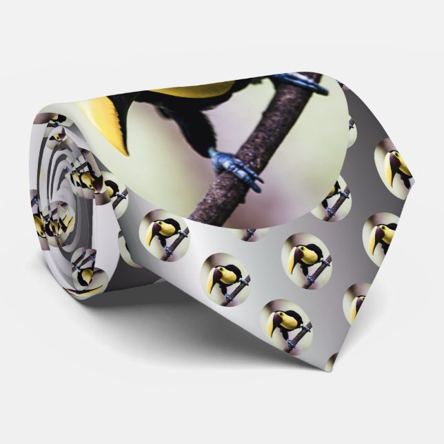 Toucan of Costa Rica Tie (Rolled)