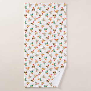 Toucan party bath towel