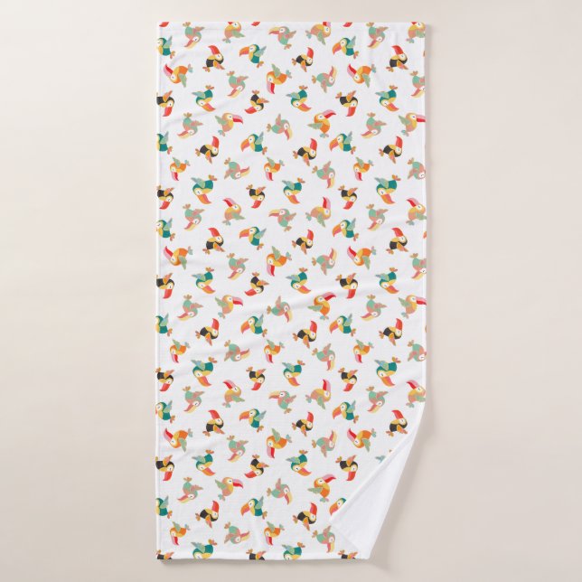 Toucan party bath towel (Bath Towel)