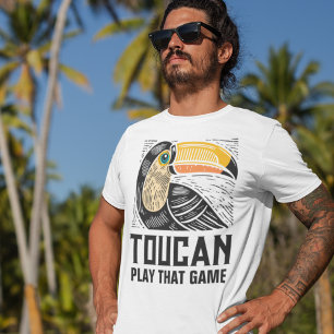 Toucan Play that Game Beach Party Mexico T-Shirt