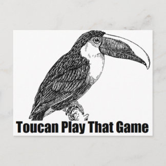 Toucan Play That Game Postcard
