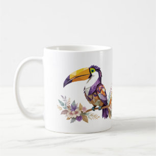 Toucan Playful Adorable Fun Animal Colourful Joyfu Coffee Mug