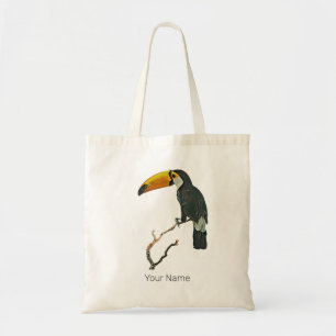 Toucan Portrait Animal Tropical Bird Design Tote Bag