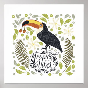 Toucan Posters: The Perfect Way to Add Some Fun  Poster
