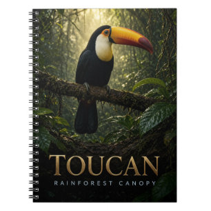 Toucan Rainforest Canopy Wildlife ANIMAL Notebook